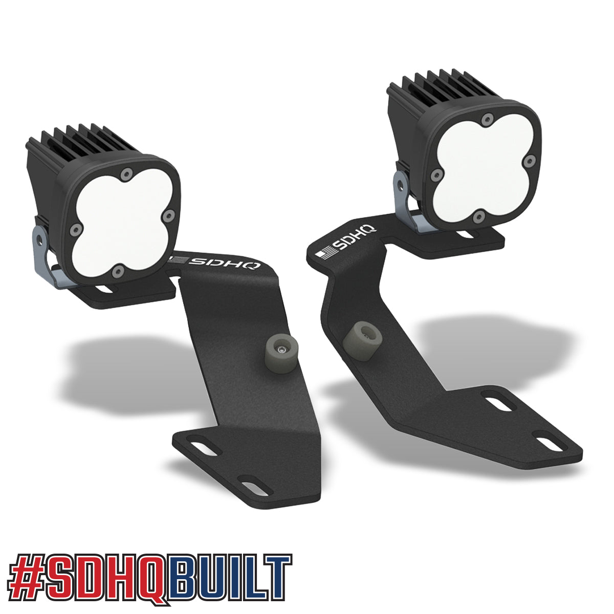 '03-23 Toyota 4Runner SDHQ Built A-Pillar Light Mounts Design with Lights