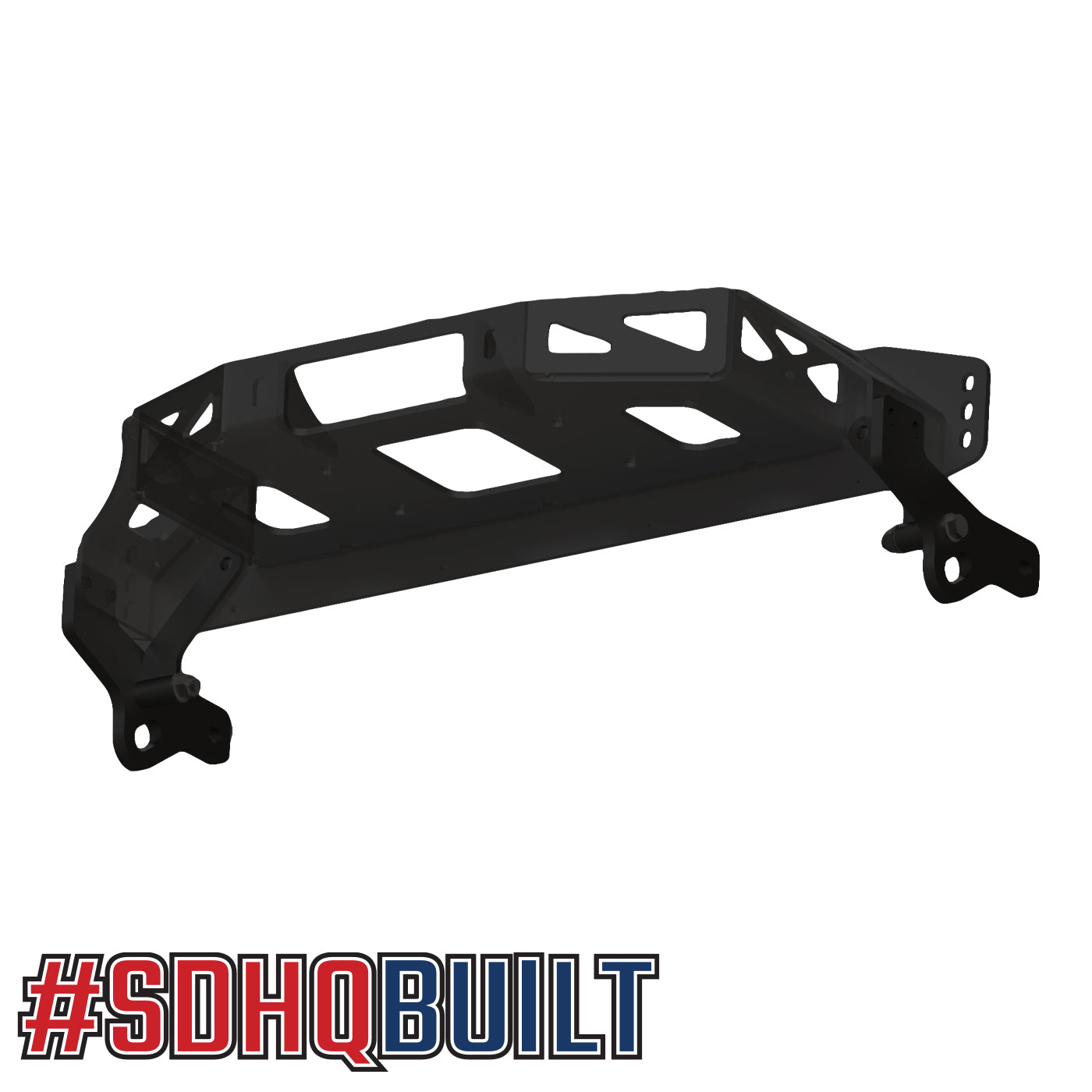 '10-23 Toyota 4Runner SDHQ Built Winch Mount Design (back view)