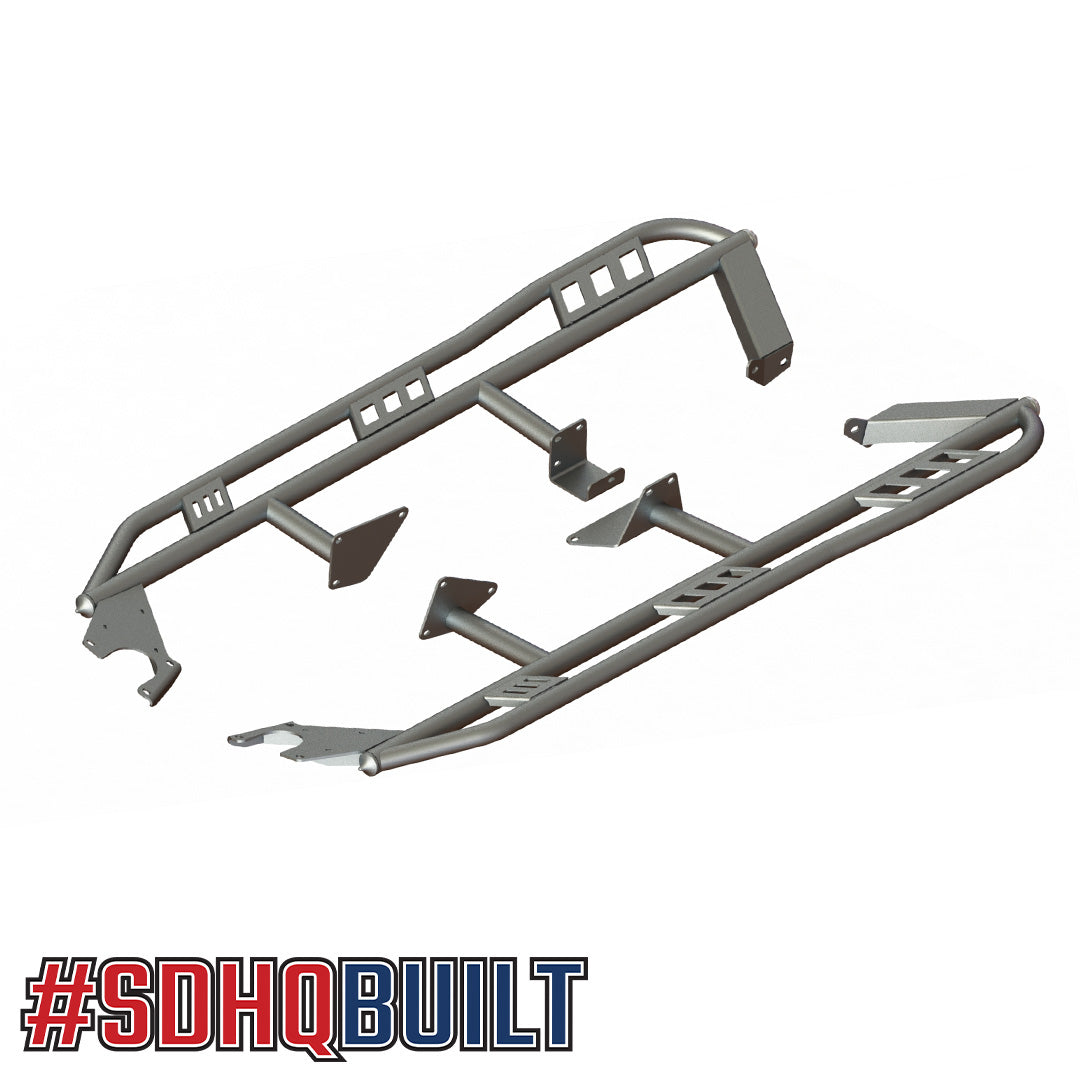 '03-23 Toyota 4Runner Built Rock Sliders Protection design