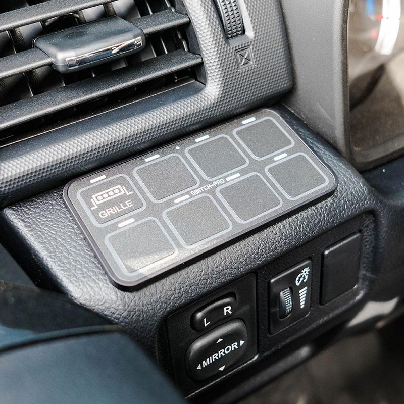'10-23 Toyota 4Runner SDHQ Built Complete Switch Pros Mounting Kit Display installed