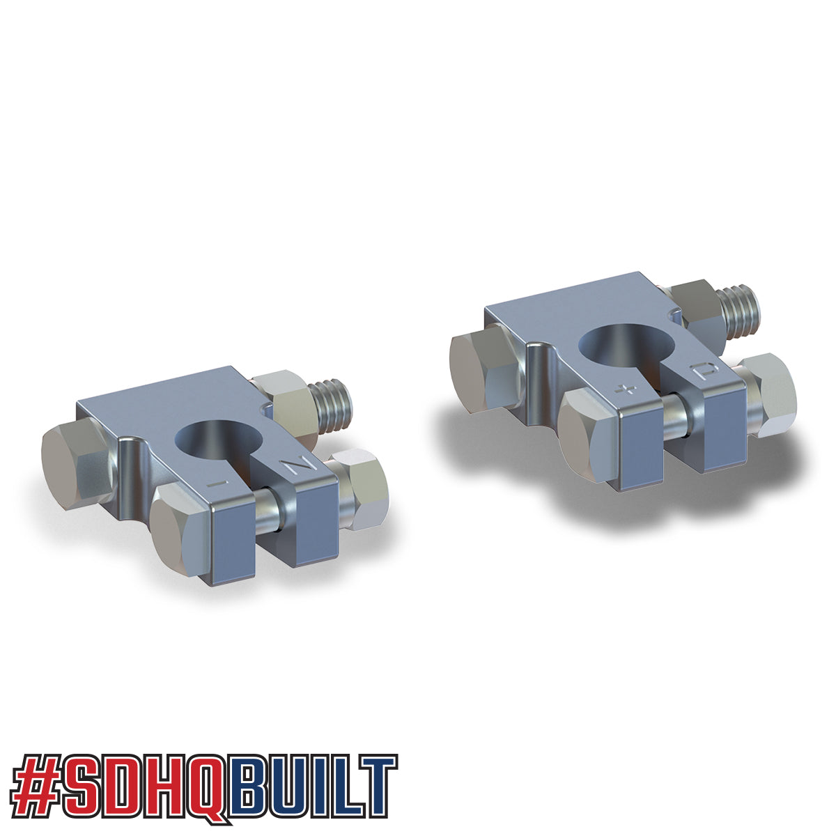 SDHQ Built HD Billet Battery Terminal Kit design