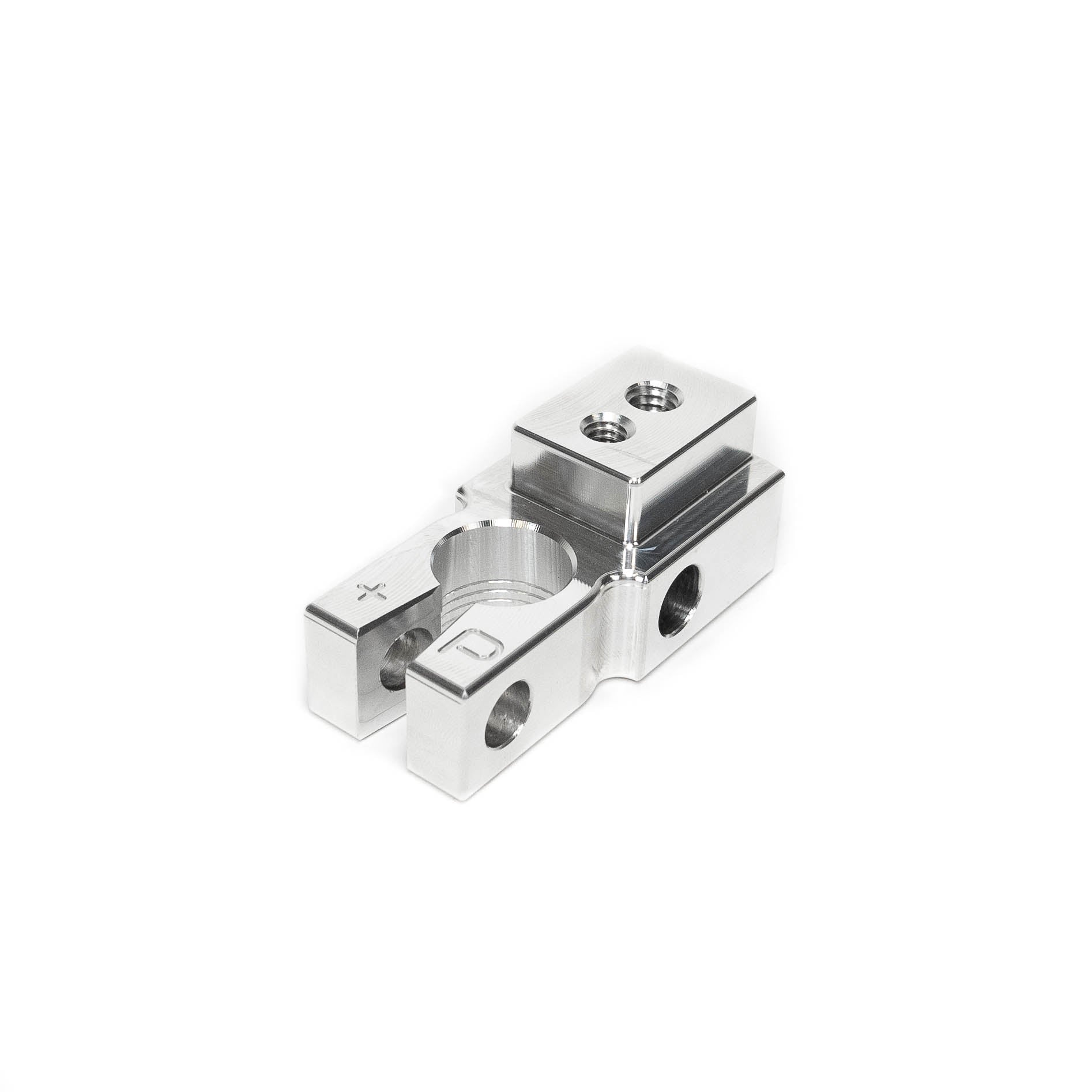 SDHQ Built Complete Billet Battery Terminal Kit Positive Terminal Display