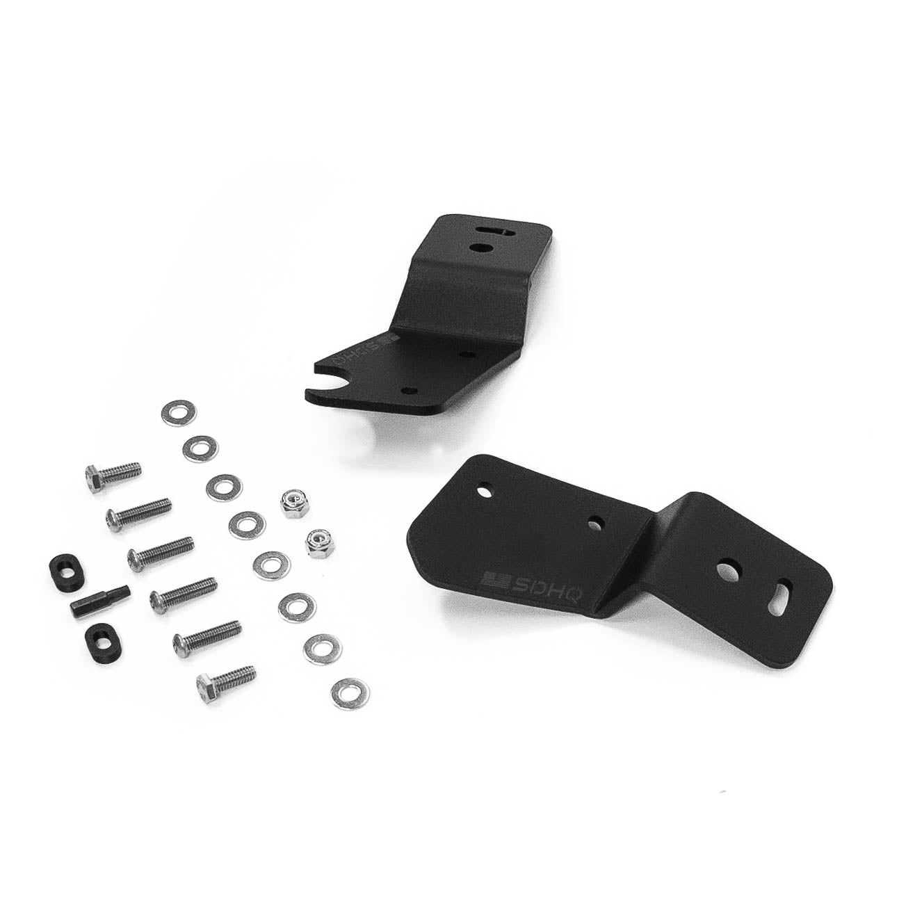 '21-23 Ford Bronco/Bronco Raptor SDHQ Built A-Pillar Light Mounts Display of Included Parts