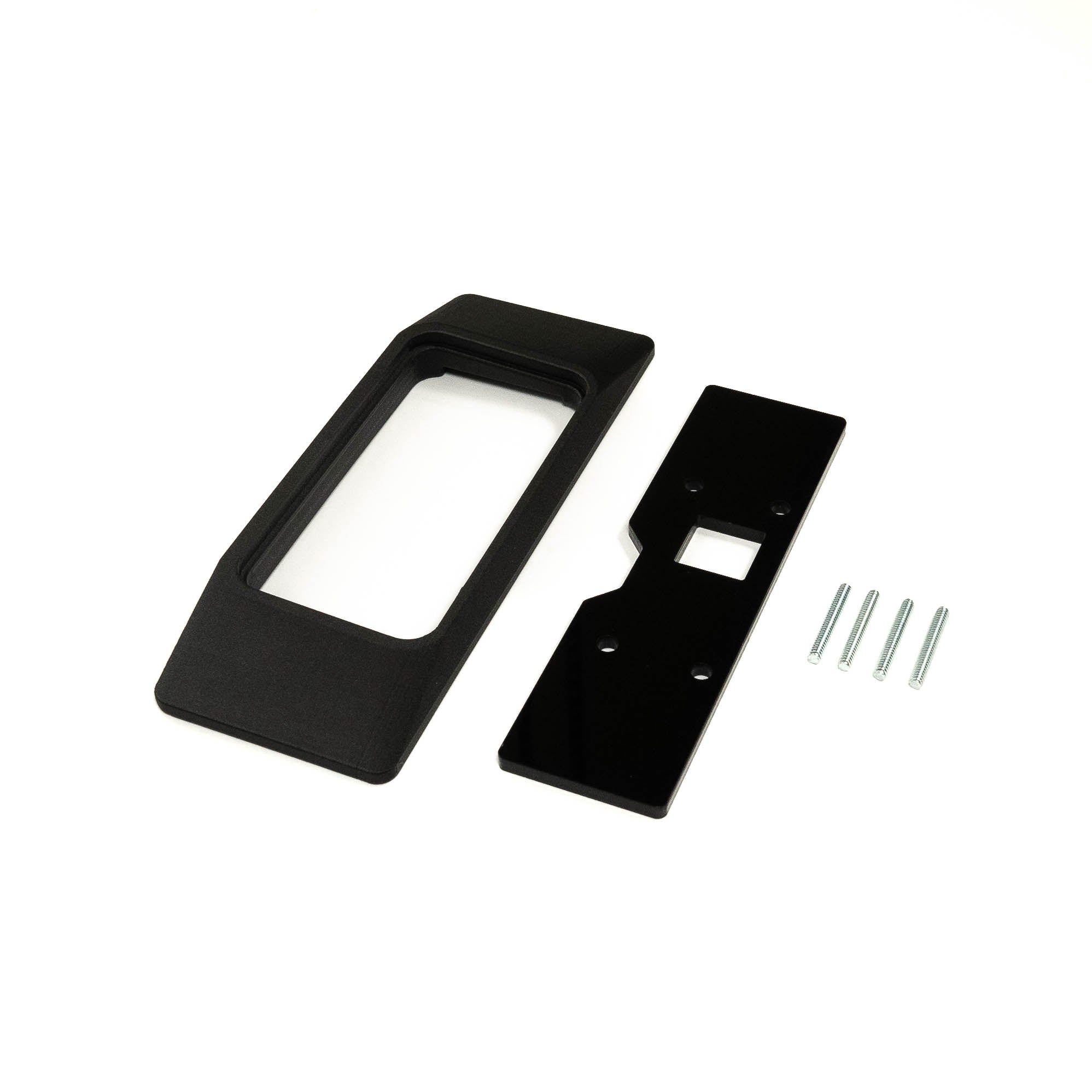 '21-23 Ford Bronco/Bronco Raptor SDHQ Built Switch-Pros SP-9100 Keypad Mount Display of Included Parts and Hardware