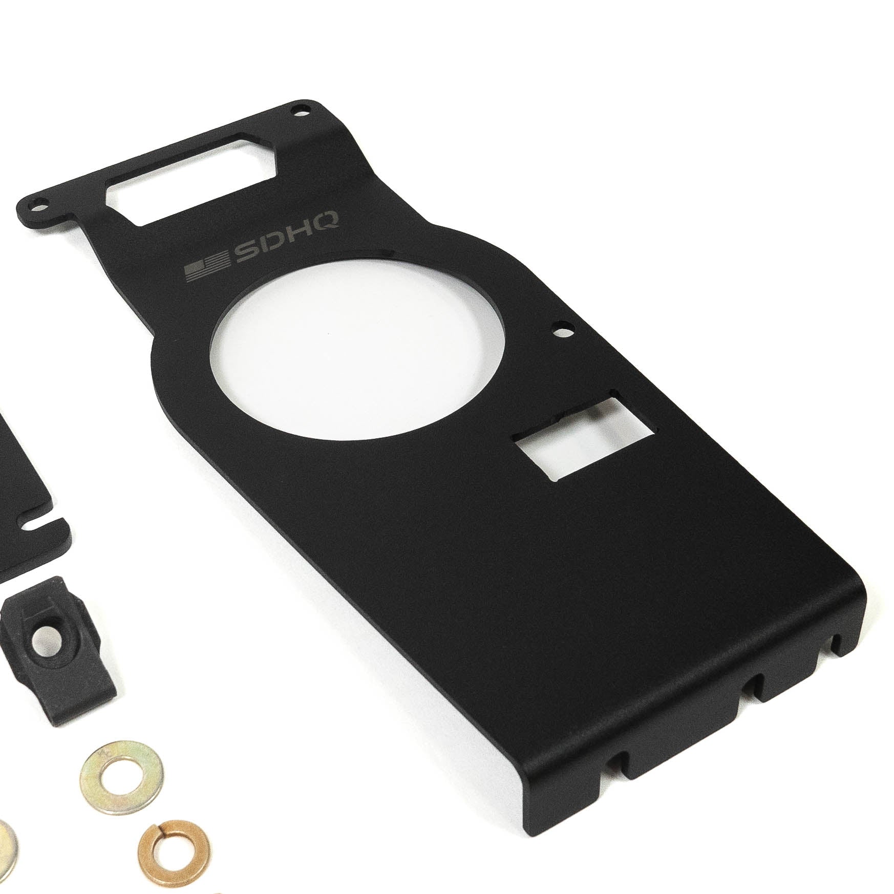 '21-23 Ford Bronco SDHQ Built ARB Air Compressor Mount Close-up Display of Included mount