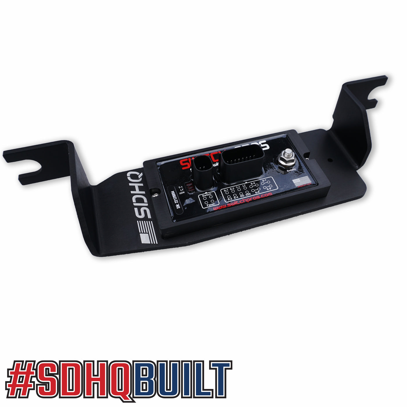 '21-23 Ford Bronco SDHQ Built Switch-Pros Power Module Mount display power module mounted