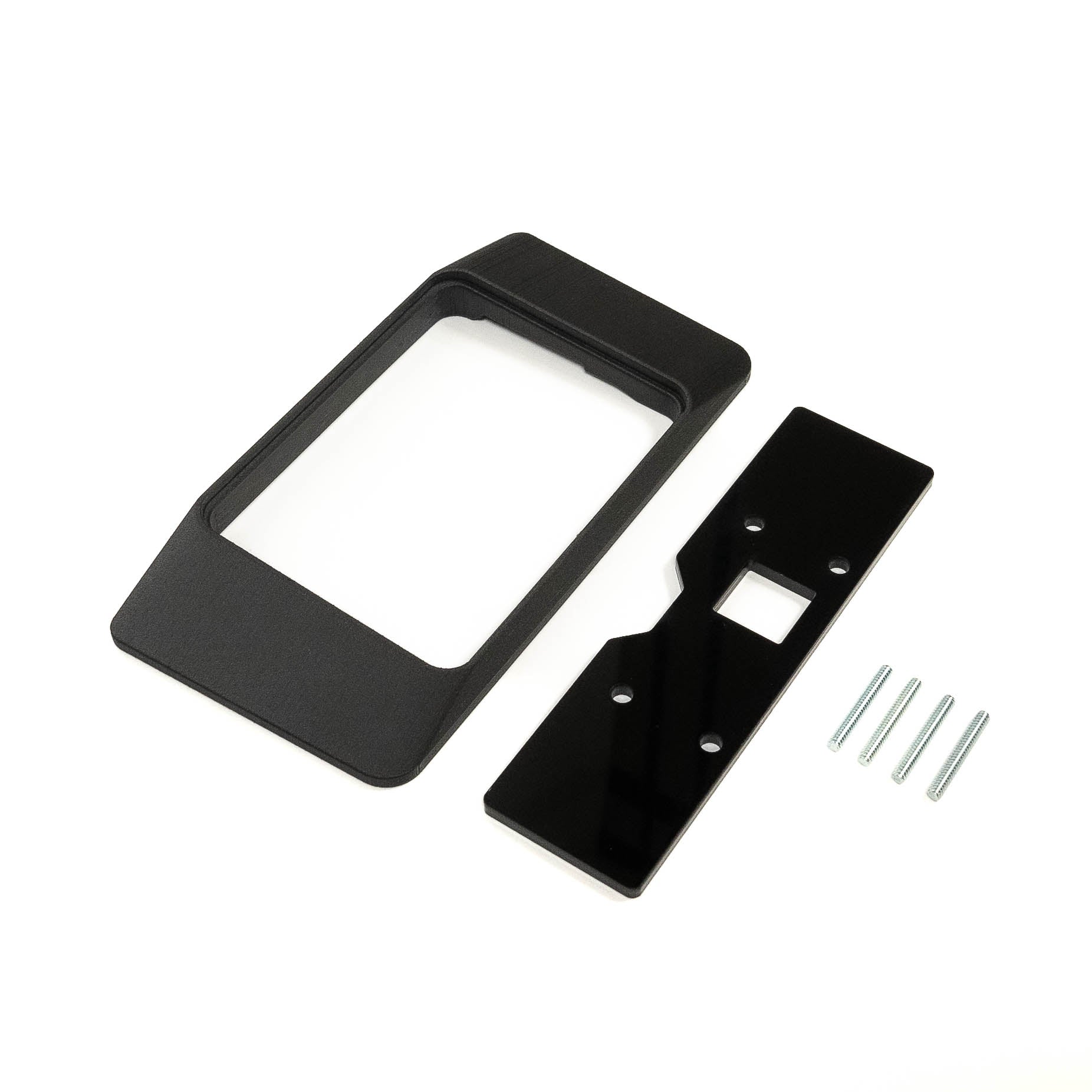 '21-23 Ford Bronco SDHQ Built Switch-Pros RCR-FORCE-12 Keypad Mount Display of Included Parts and Hardware