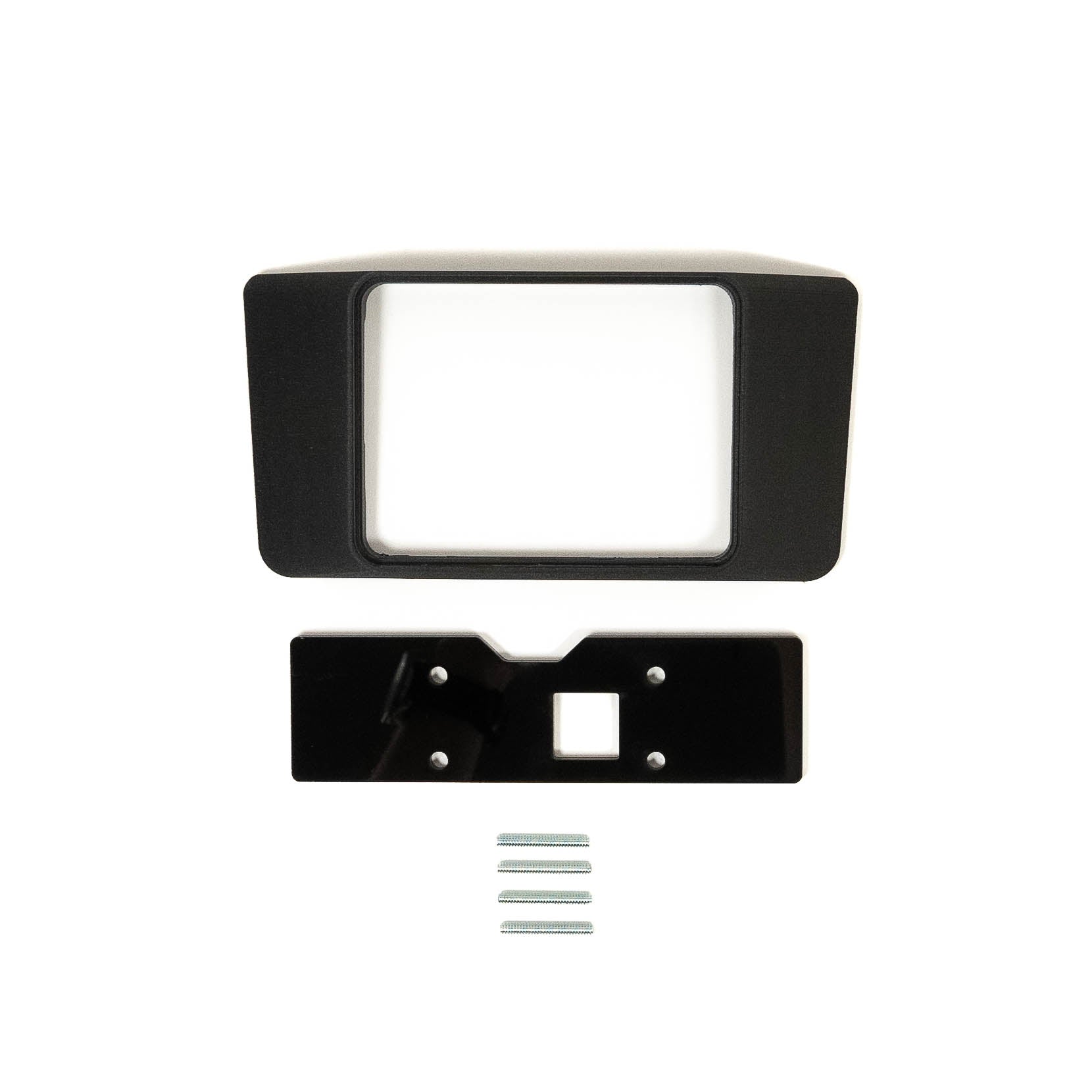 '21-23 Ford Bronco SDHQ Built Switch-Pros RCR-FORCE-12 Keypad Mount Display of Included parts and hardware