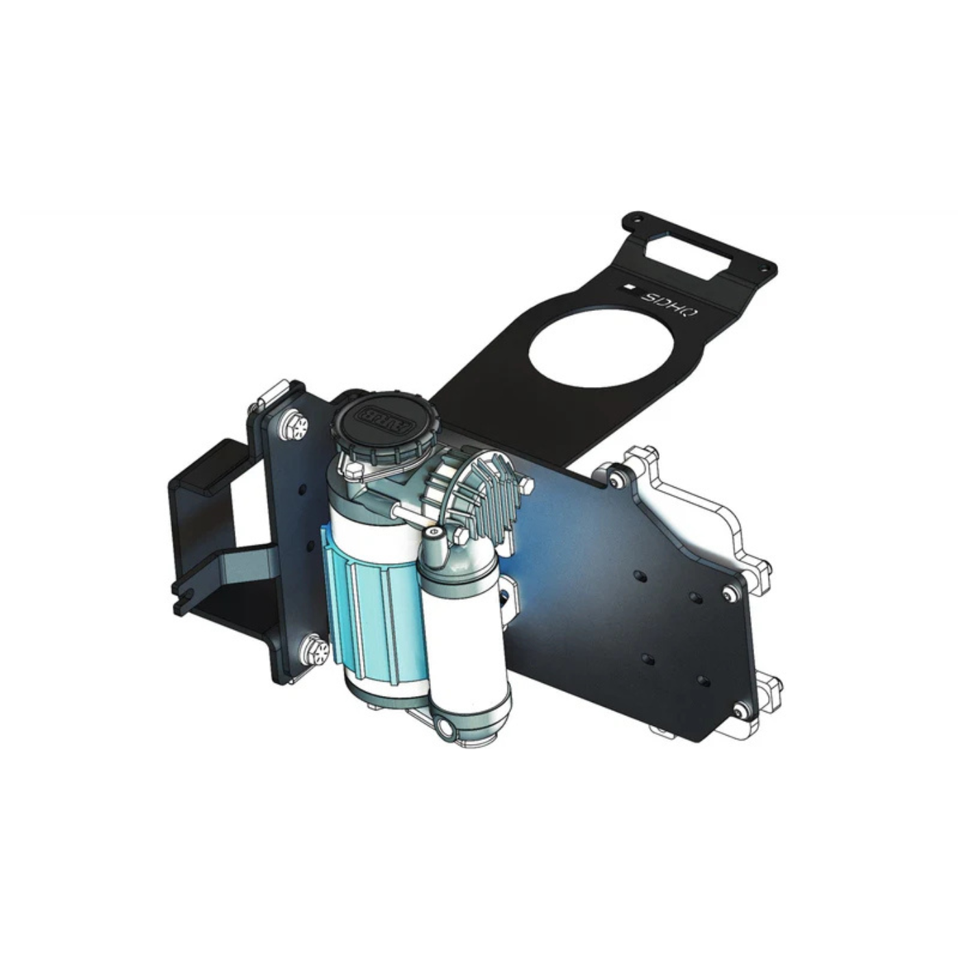 '21-Current Ford Bronco SDHQ Built ARB Air Compressor Mount Design