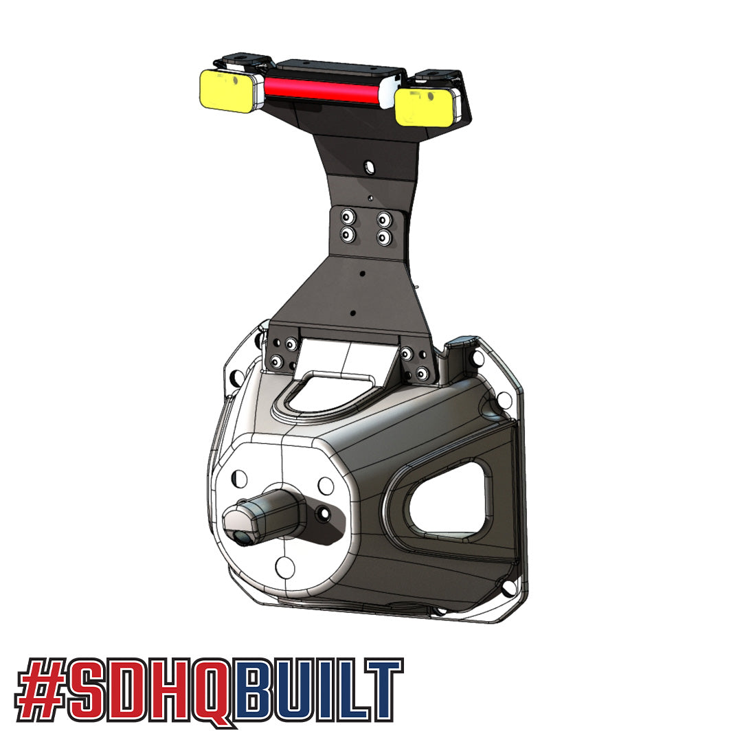 '21-23 Ford Bronco/Bronco Raptor SDHQ Built 3rd Brake Light Chase Light Mount Design