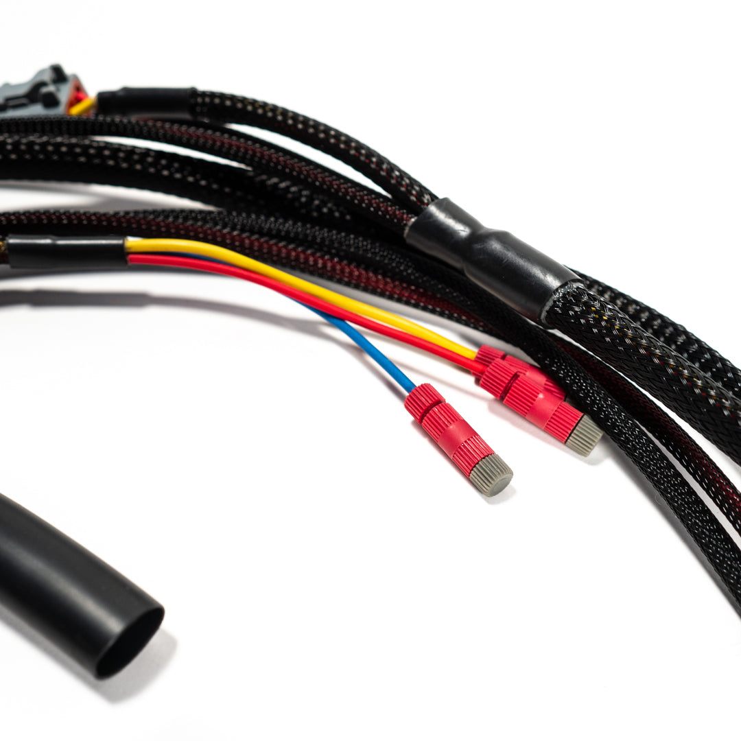 '21-23 Ford Bronco/Bronco Raptor SDHQ Built 3rd Brake Light Chase Light Mount Close-up display of additional harness