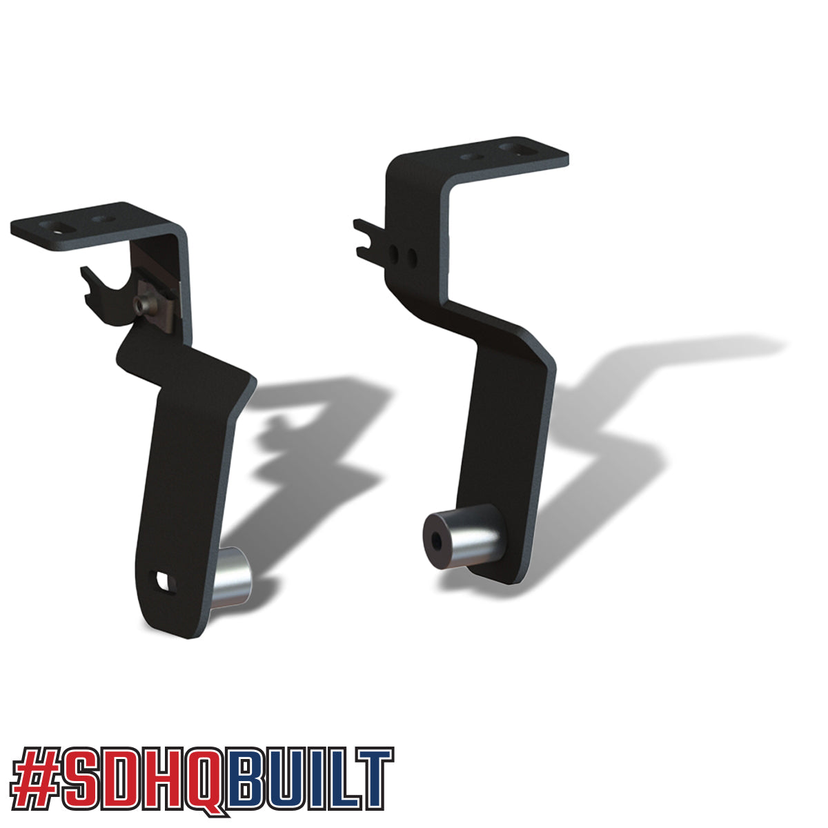 '20-Current Chevy/GMC 2500/3500 SDHQ Built A-Pillar Light Mounts Design