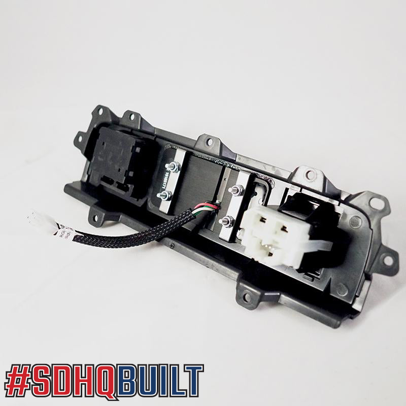 '15-19 Chevy/GMC 2500/3500 SDHQ Built Switch Pros SP-9100 Keypad Mount (back view)
