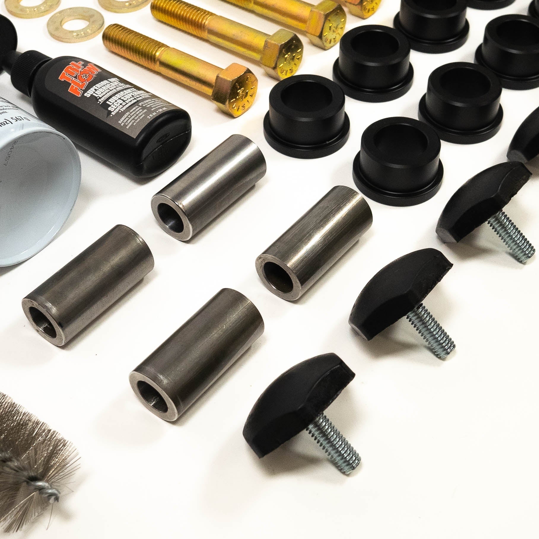 SDHQ Built '07-21 Tundra Traction Bar Service Kits master rebuild kit close-up