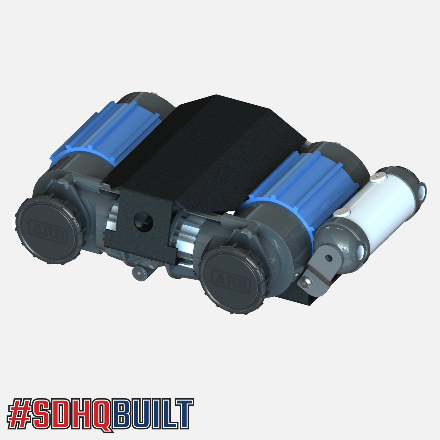 SDHQ Built ARB Compressor Manifold Mount Design