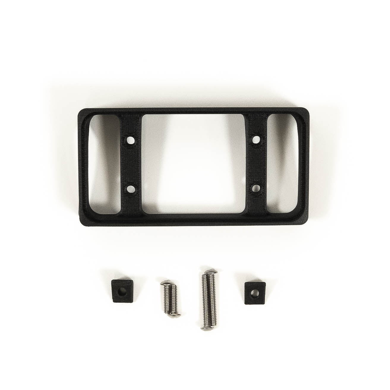 '21-23 Ford F-150 SDHQ Built Switch-Pros SP-9100 Flow Through Center Console Keypad Mount Display of Included Parts