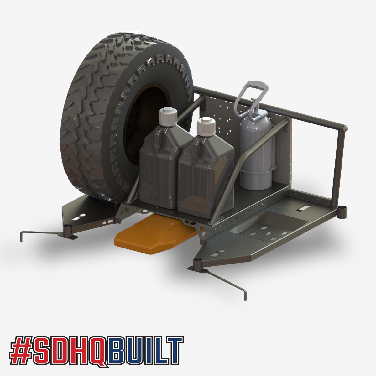 '09-14 Ford F-150 SDHQ Built In Bed Chase Rack Usage Design