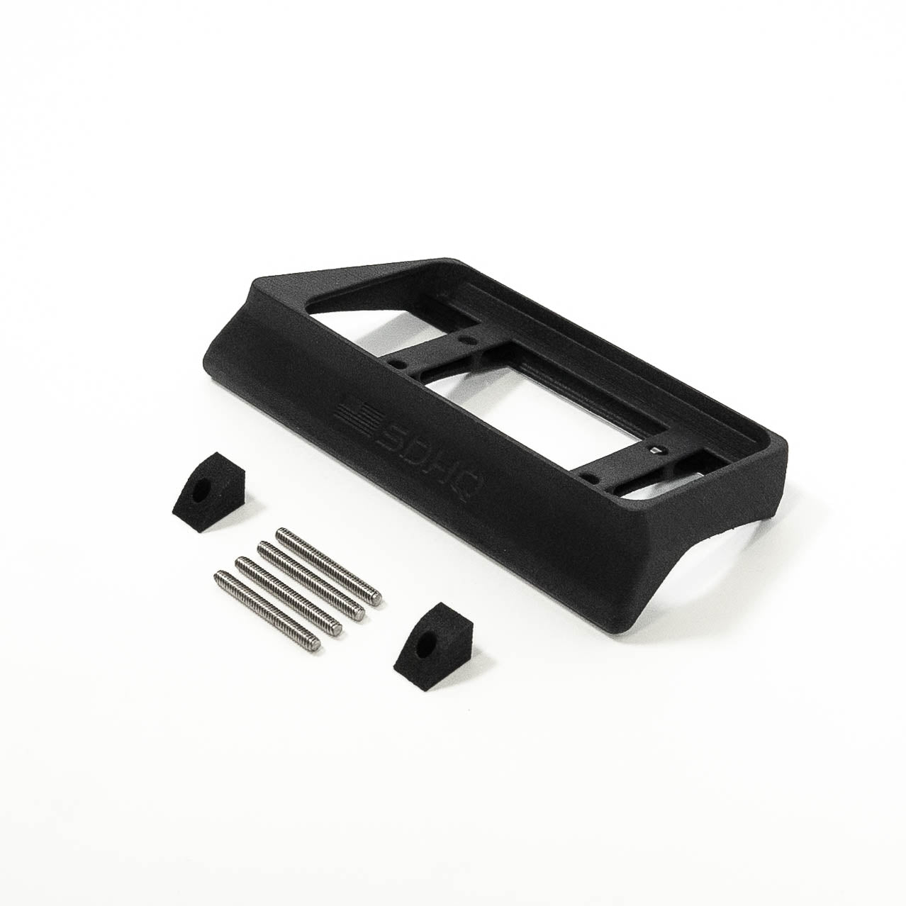 '15-20 Ford F150 SDHQ Built Switch Pros SP-9100 Flow Through Center Console Keypad Mount Display of Included Parts