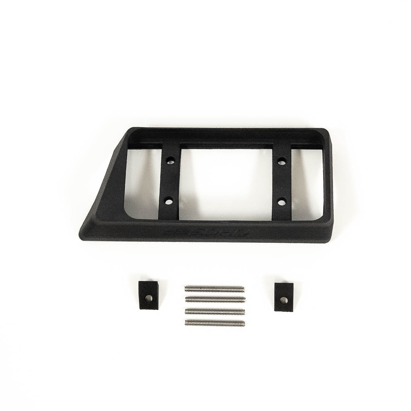 '15-20 Ford F150 SDHQ Built Switch Pros SP-9100 Flow Through Center Console Keypad Mount Display of Included Parts and Hardware