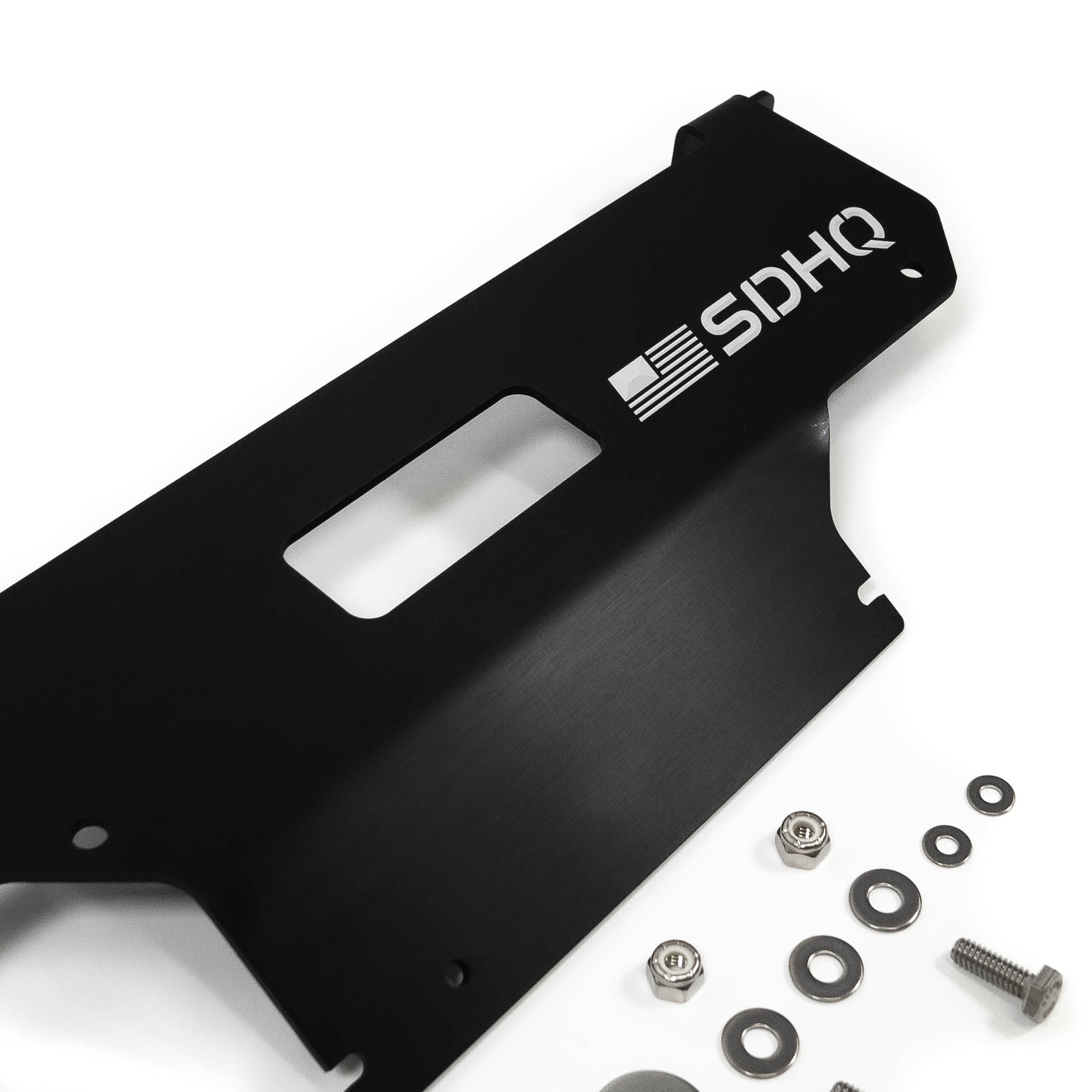 '15-23 Ford F150 SDHQ Built Switch Pros Power Module Mount Close-up display of included parts