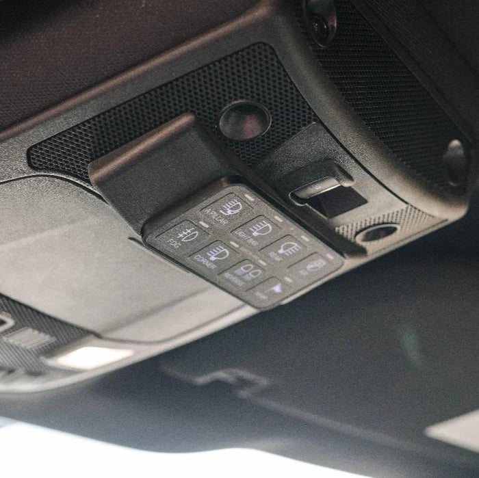 '15-20 Ford F-150 SDHQ Built Switch-Pros SP-9100 Keypad Mount installed display