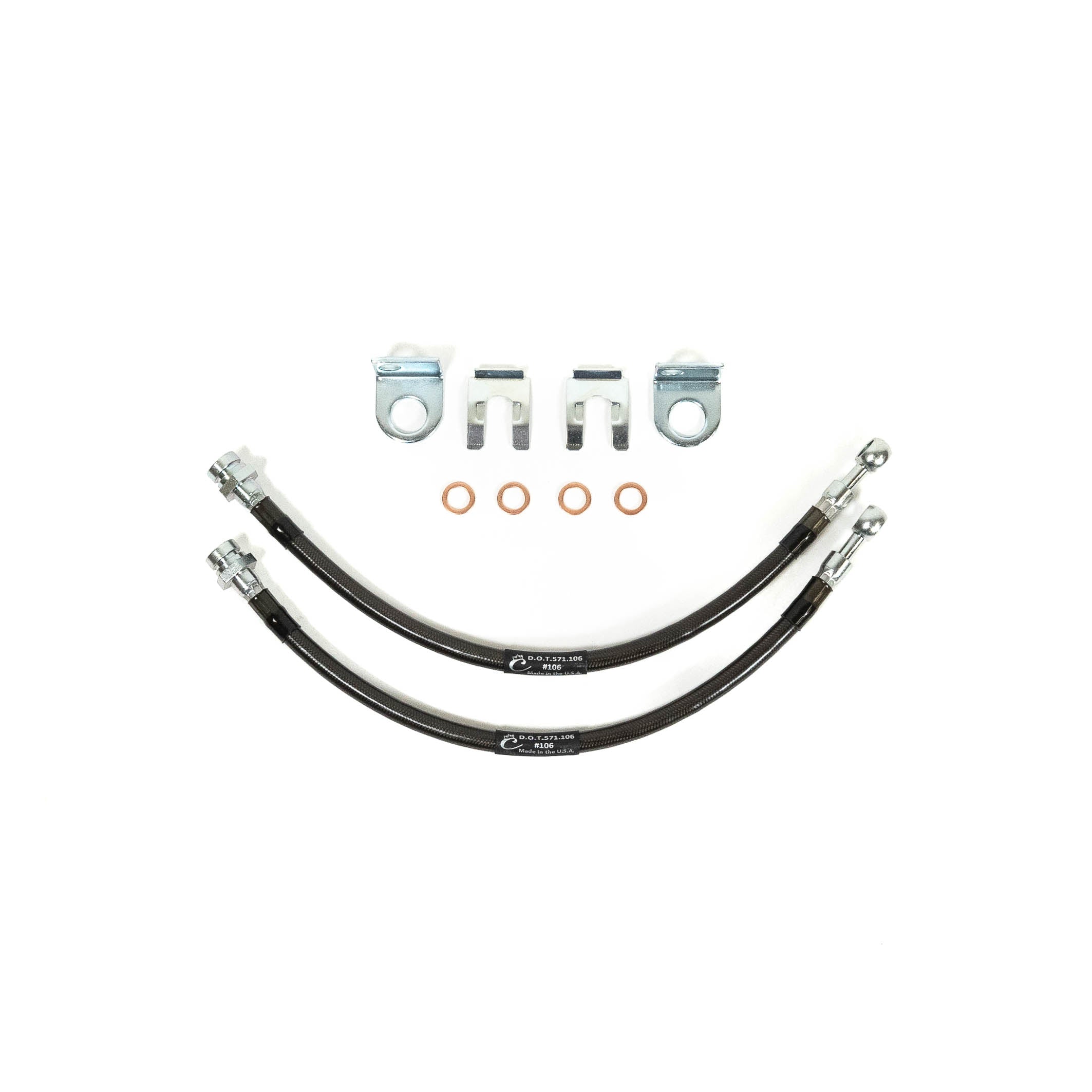 2010-2024 Ford Raptor SDHQ Built Brake Line Kits included parts