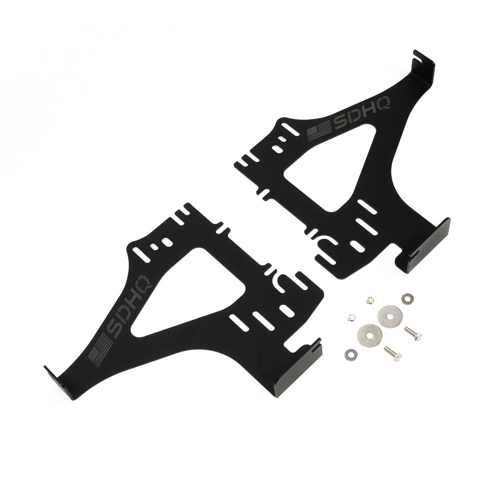 '16-23 Toyota Tacoma SDHQ Built Behind the Grille Dual LED Light Bar Mount Display of Included Parts