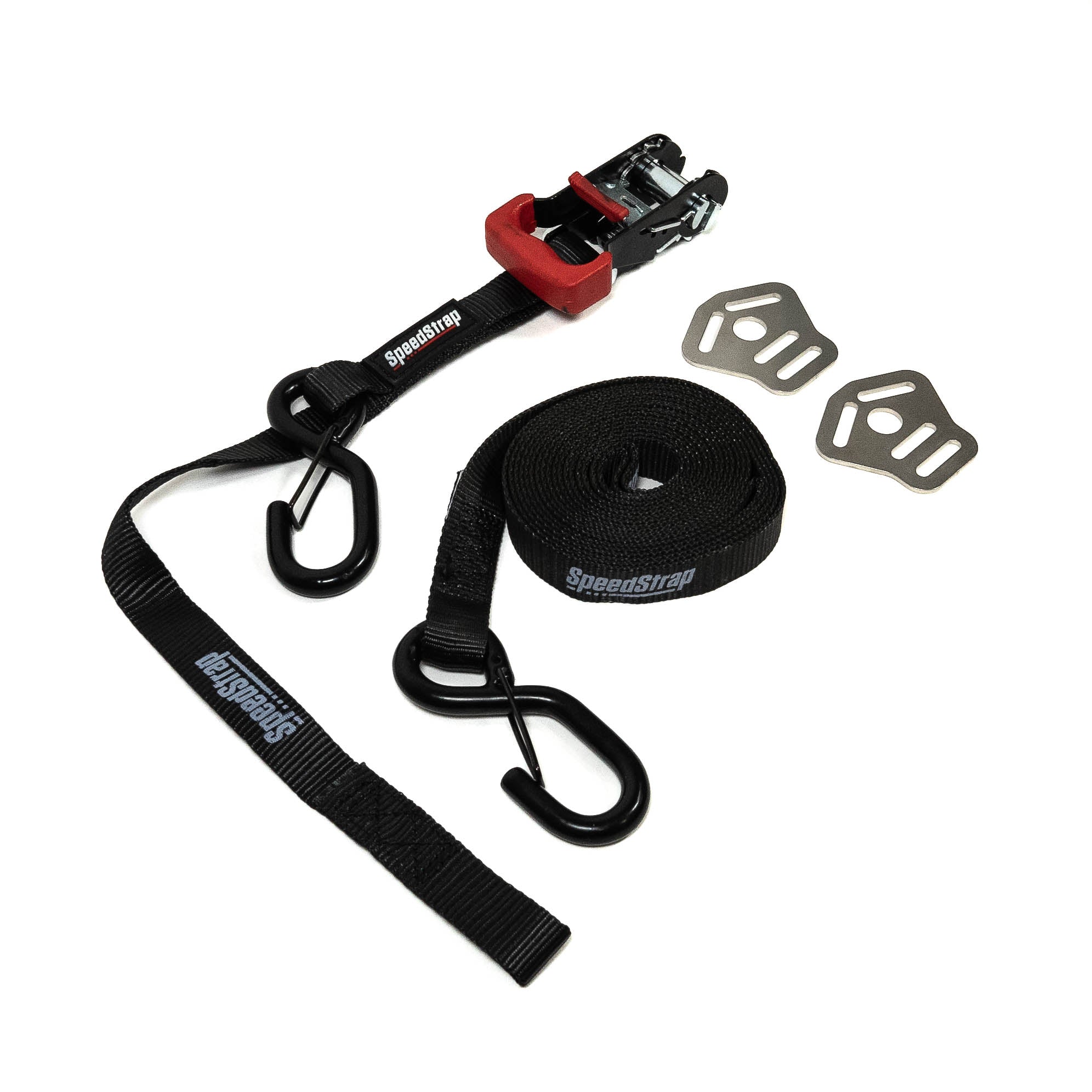 SDHQ Built Utility Can Strap Kit Display of Included Parts