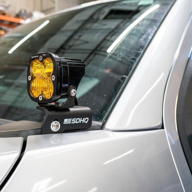 '17-20 Ford Raptor SDHQ Built A-Pillar Light Mounts