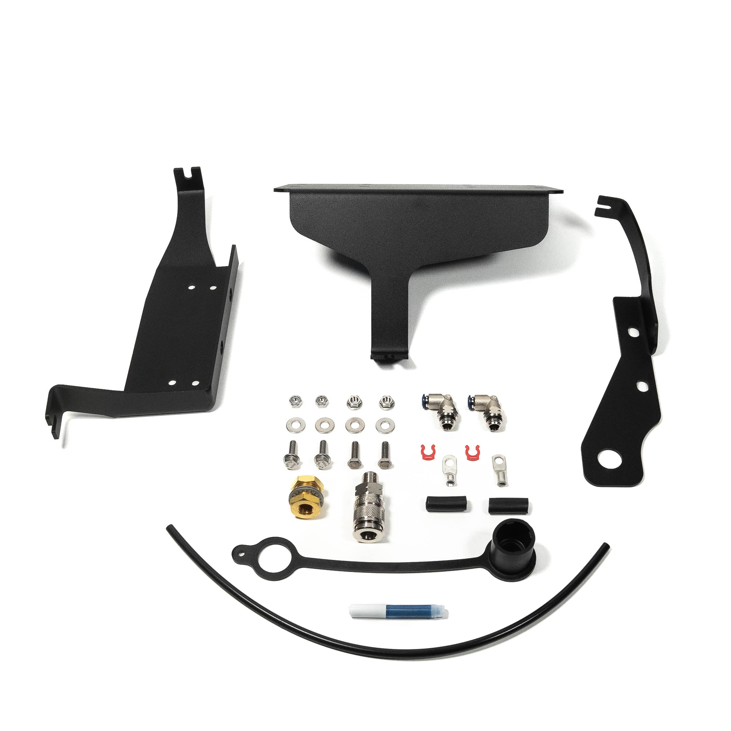 '08-21 200 Series Toyota Land Cruiser SDHQ Built ARB Air Compressor Mount Display of Included Parts