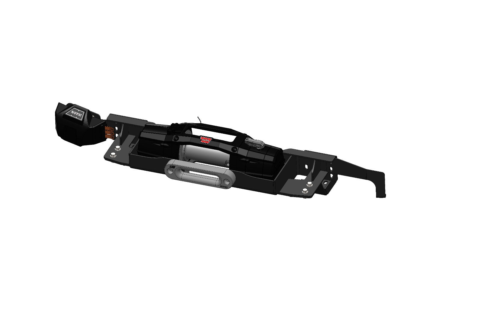'08-21 200 Series Toyota Land Cruiser SDHQ Built Hidden Winch Mount Design