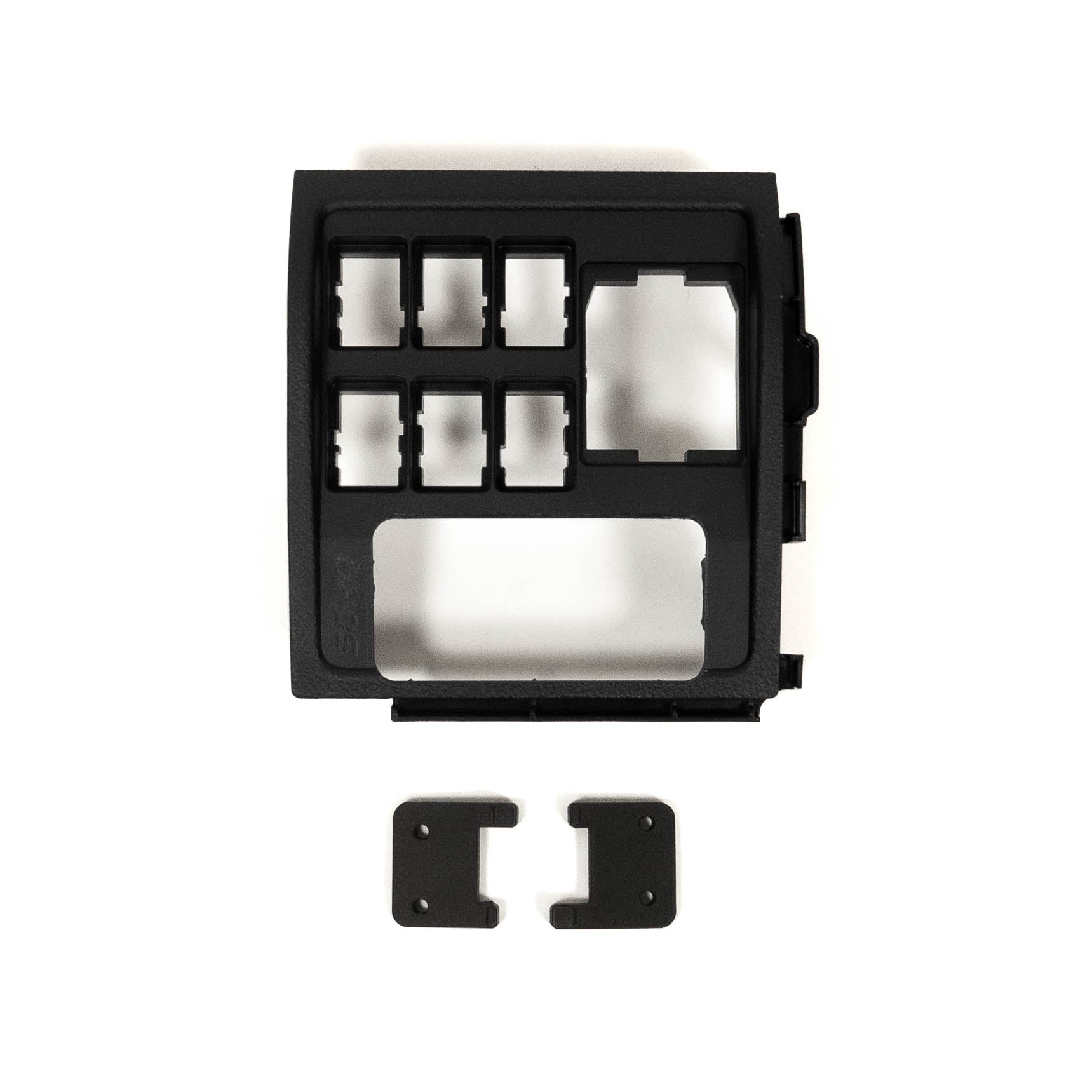 '08-21 200 Series Land Cruiser SDHQ Built Switch Pros OEM Replacement Keypad Mount Display of Included Parts