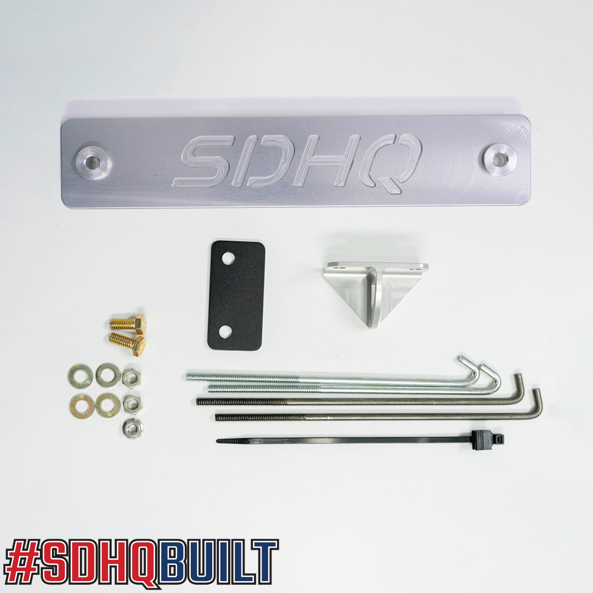 '08-21 Lexus LX570 SDHQ Built Complete Dual Battery Kit Display of Included hold down