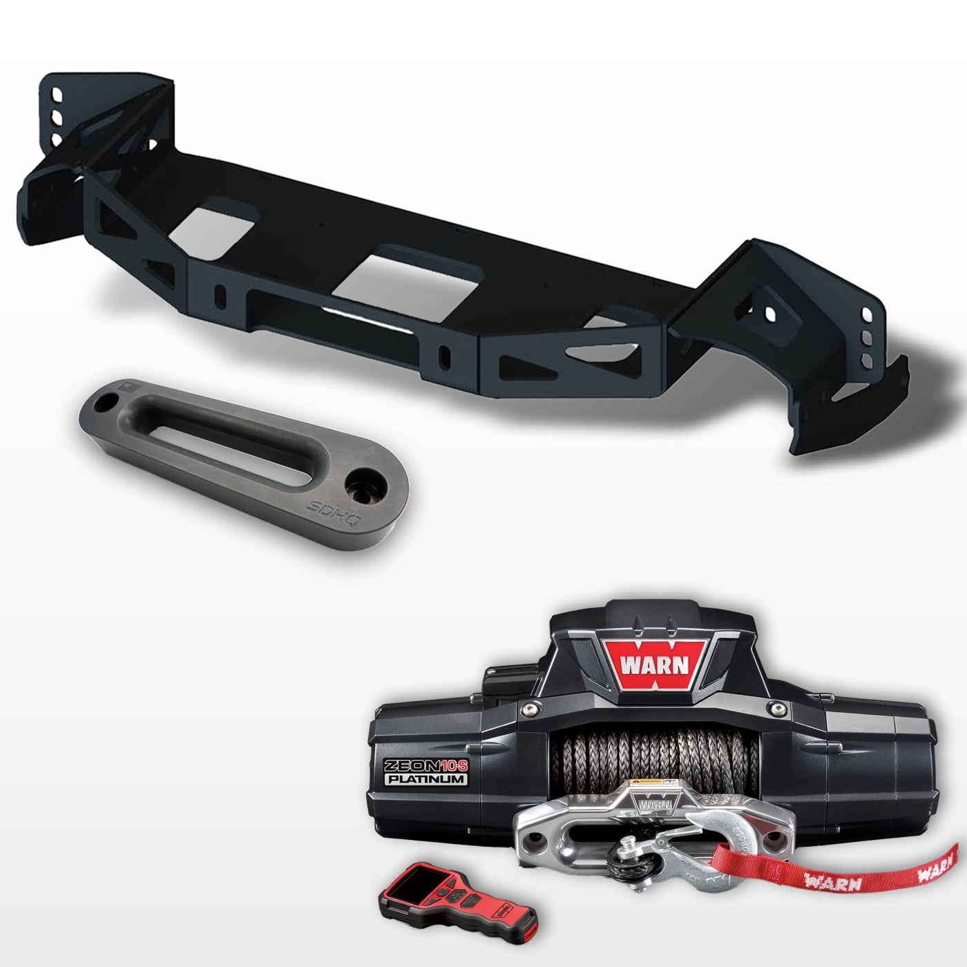 '14-23 Lexus GX460 "Build Your Own" SDHQ Built Winch Mount Display with Fairlead and Winch