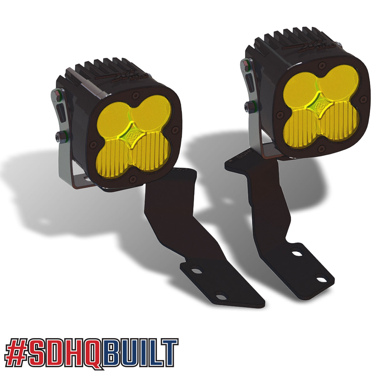 '10-Current Lexus GX460 SDHQ Built A-Pillar Light Mounts Design with lights display