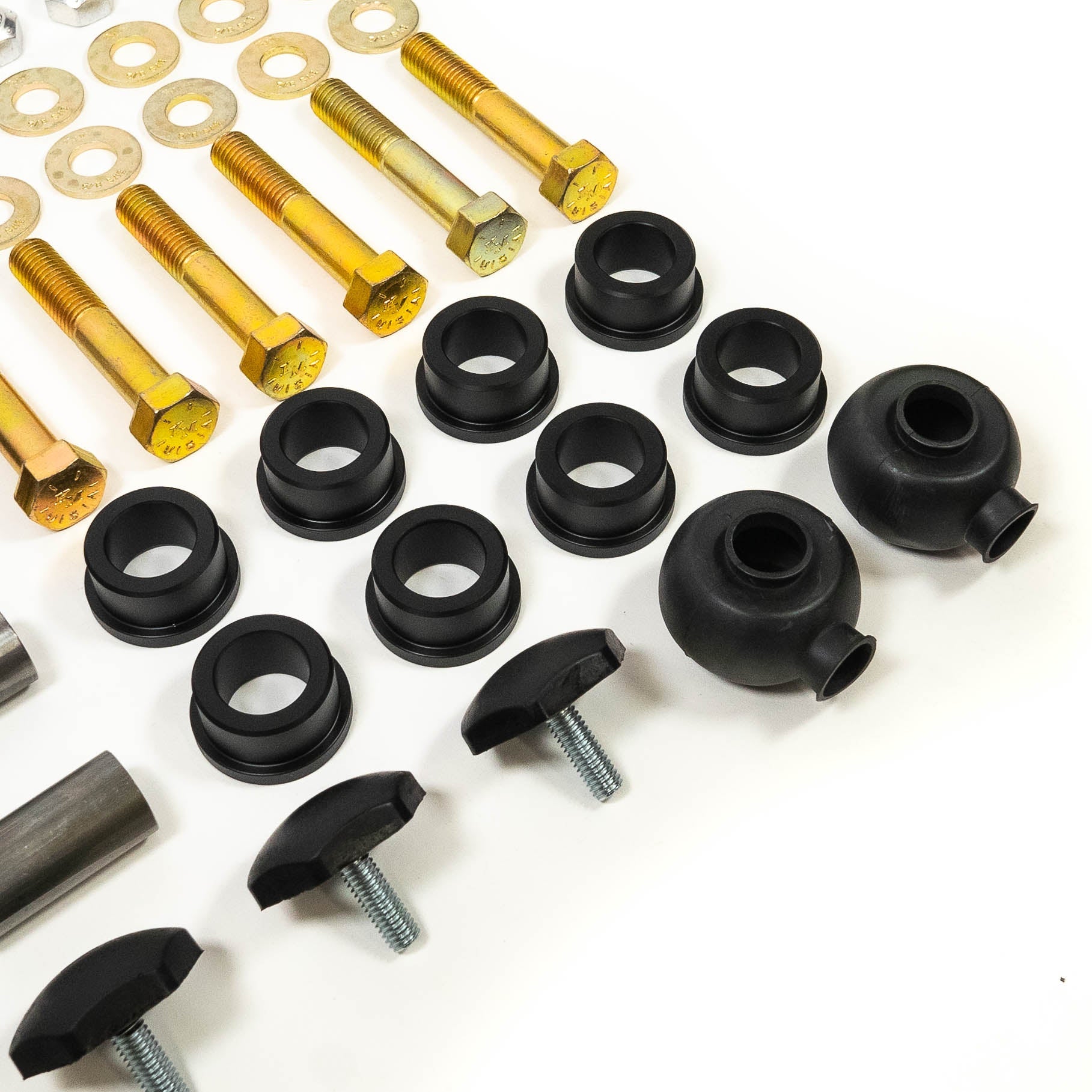 SDHQ Built '07-21 Tundra Traction Bar Service Kits master rebuild kit parts close-up