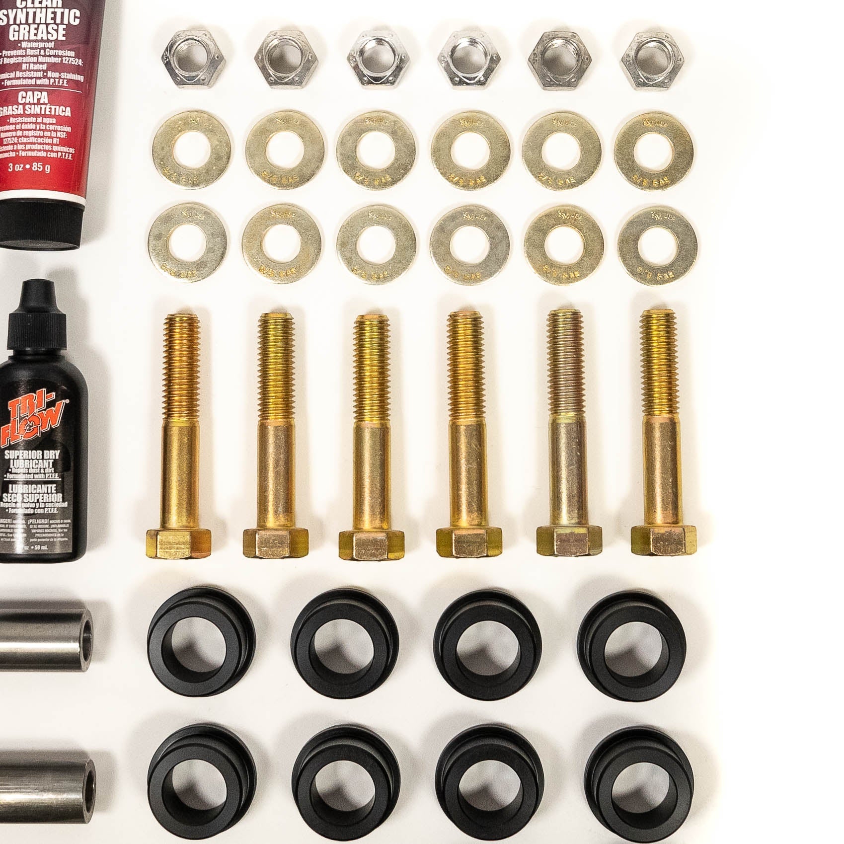 SDHQ Built '07-21 Tundra Traction Bar Service Kits Master Rebuild kit