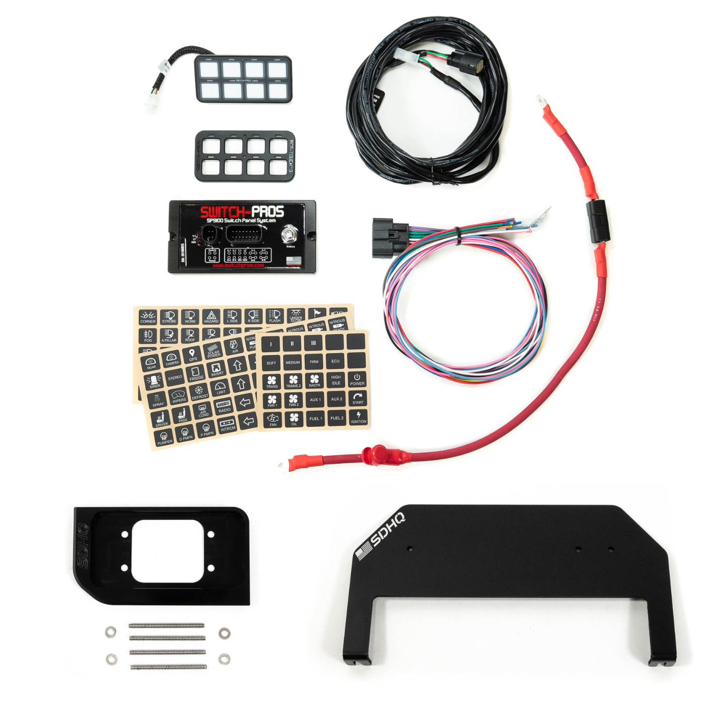 SDHQ Built '21-24 Ram TRX SDHQ Built Complete Switch Pros Mounting Kit