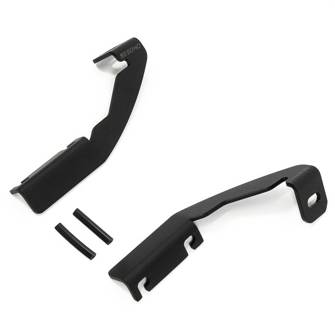 '22-23 Nissan Frontier SDHQ Built A-Pillar Light Mounts Display of Included parts