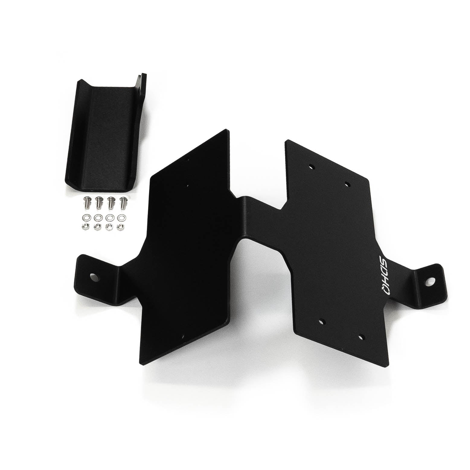 '22-24 Toyota Tundra SDHQ Built Switch-Pros Power Module Mount Display of Included Parts and Hardware