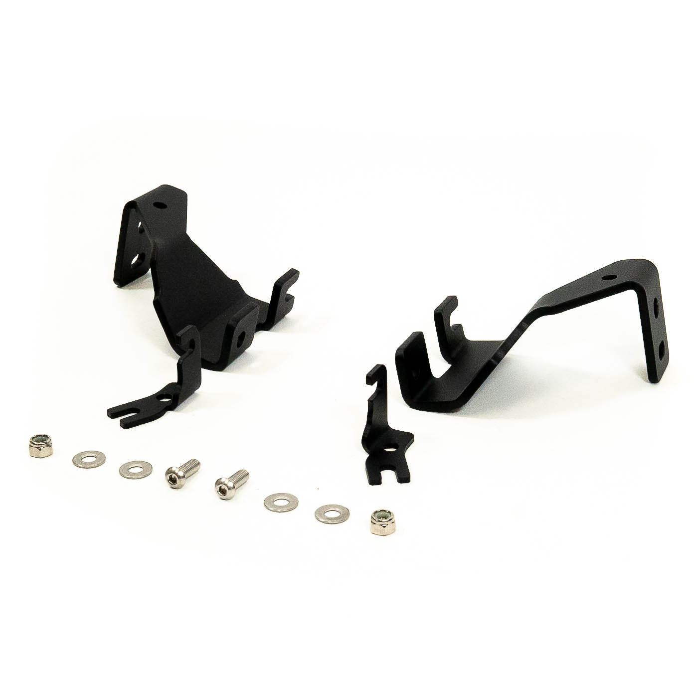 '19-23 Ford Ranger SDHQ Built A-Pillar Light Mounts Display of Included Parts