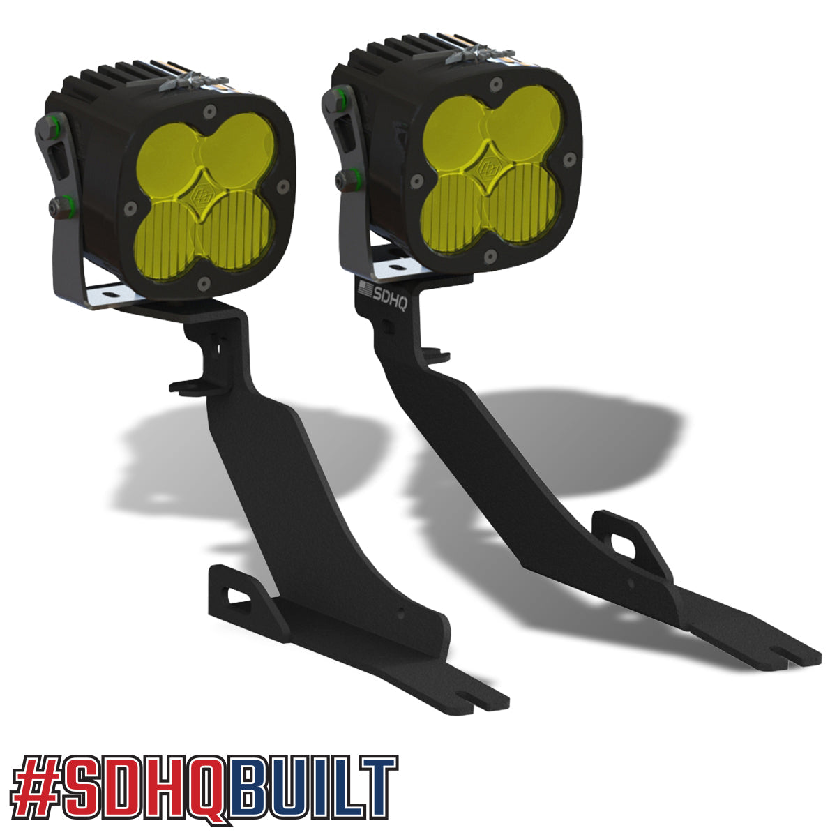 '09-18 Ram 1500 SDHQ Built A-Pillar Light Mounts Display