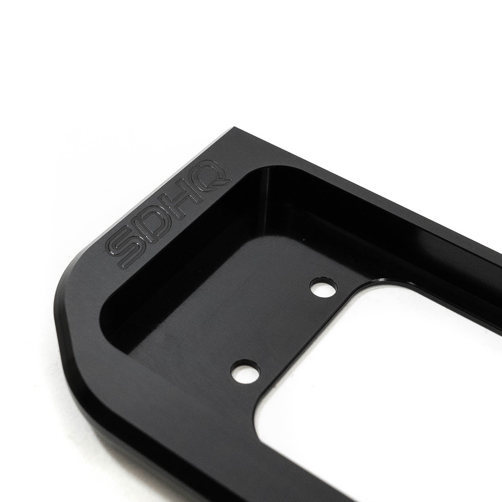 '21-23 Ram 1500 TRX SDHQ Built Billet Switch-Pros SP-9100 Keypad Mount Close-up Display of mount