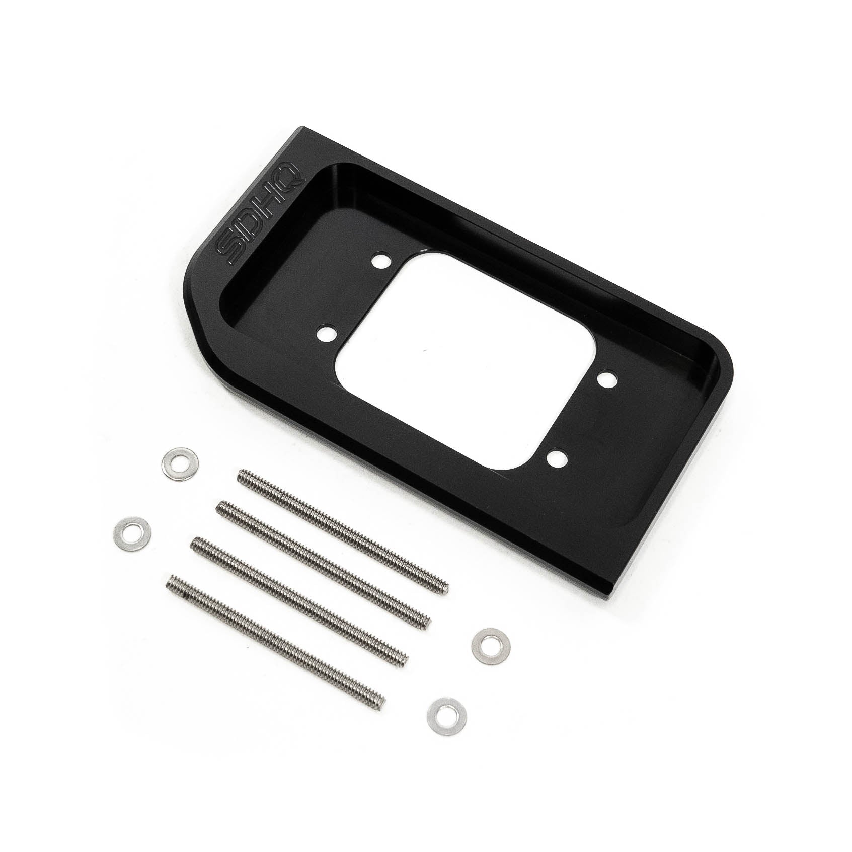 '21-23 Ram 1500 TRX SDHQ Built Billet Switch-Pros SP-9100 Keypad Mount Display of included parts and hardware
