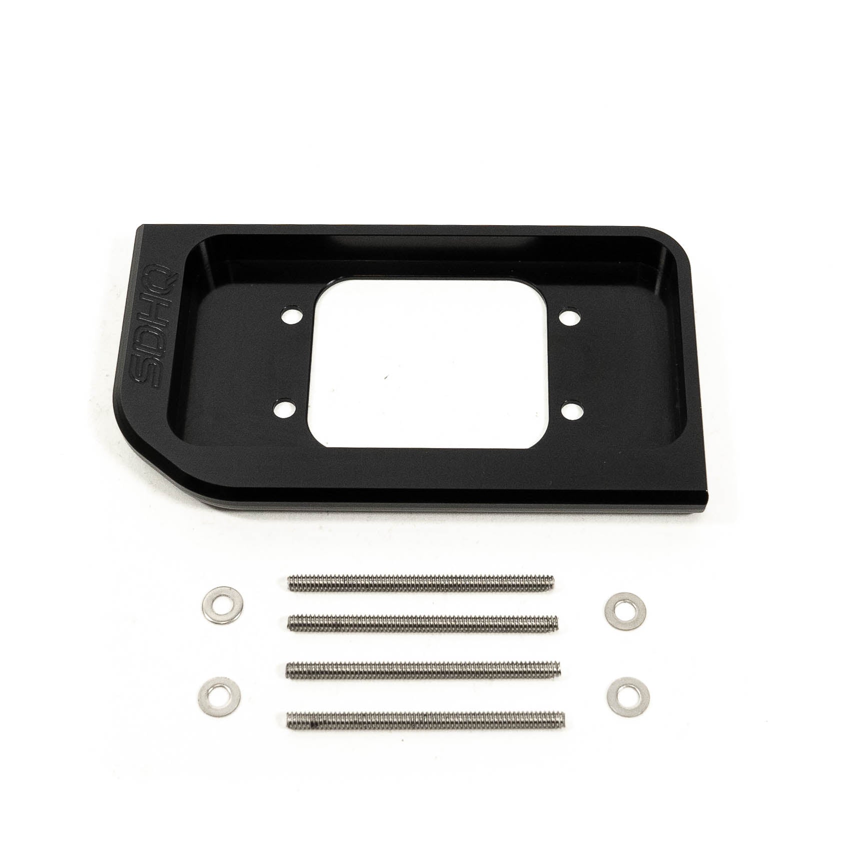 '21-23 Ram 1500 TRX SDHQ Built Billet Switch-Pros SP-9100 Keypad Mount Display of included parts and hardware