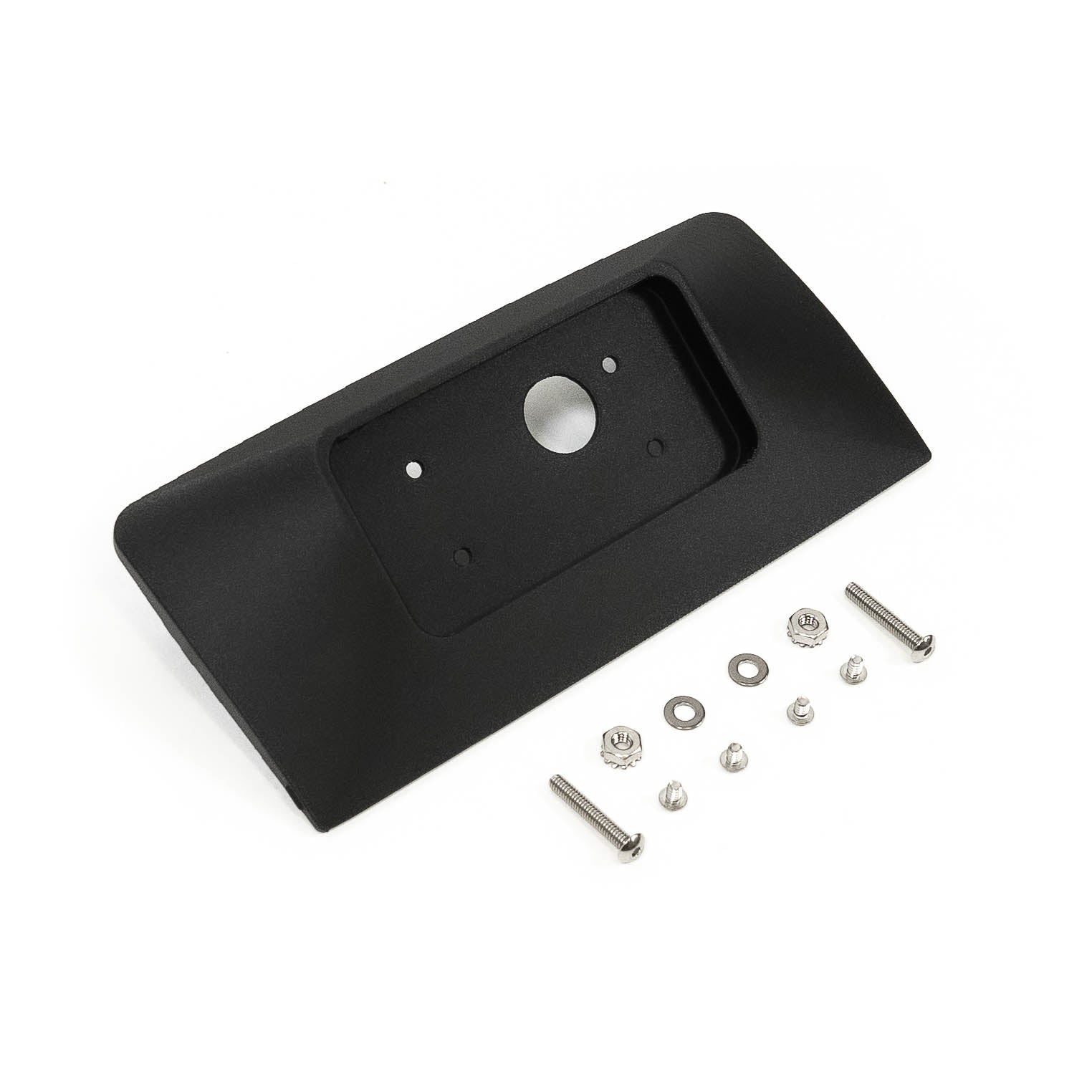 2019-2024 Ram 2500/3500 SDHQ Built 3D Printed Sunglass Keypad Mount Conversion Display of included parts and hardware