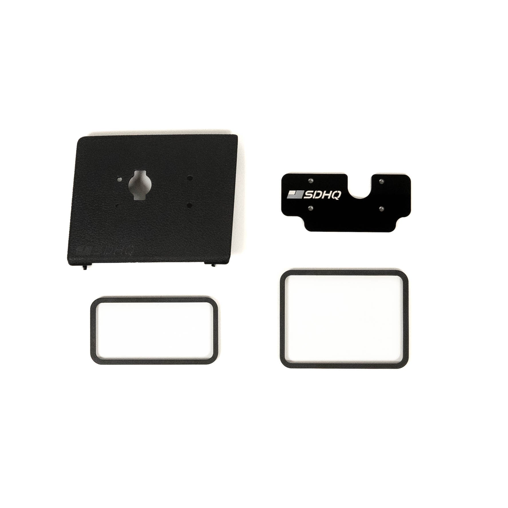 '13-18 Ram 2500/3500 SDHQ Built Switch-Pros Keypad Mount Display of Included Parts