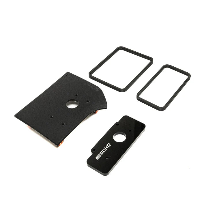 '19-25 Ram 2500/3500 SDHQ Built Complete Switch-Pros RCR-FORCE-12 Kit Display of Black Keypad Mount - Included Parts