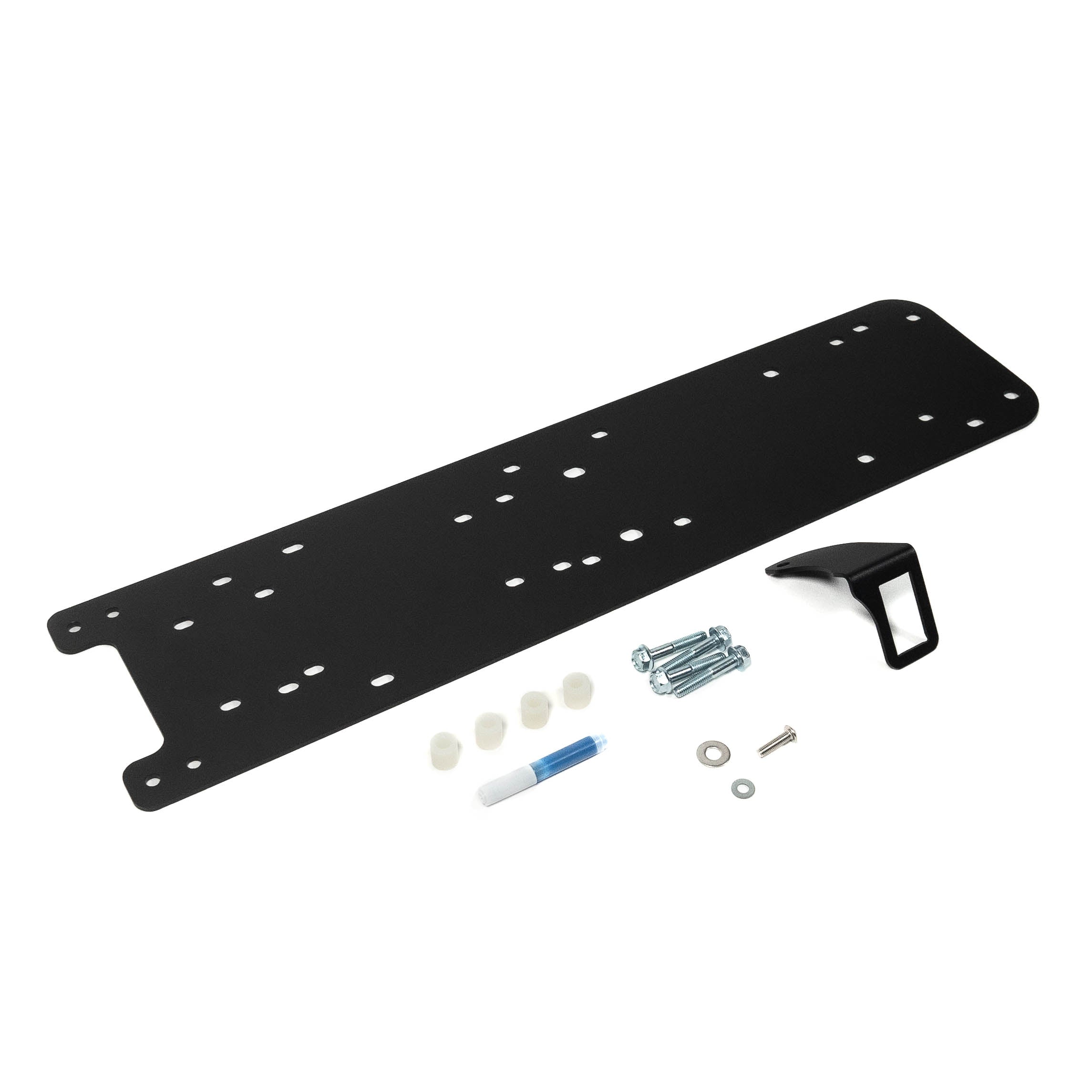 '13-23 Ram 2500/3500 RamBox Bedside Air Compressor Mount Display of Included parts and Hardware