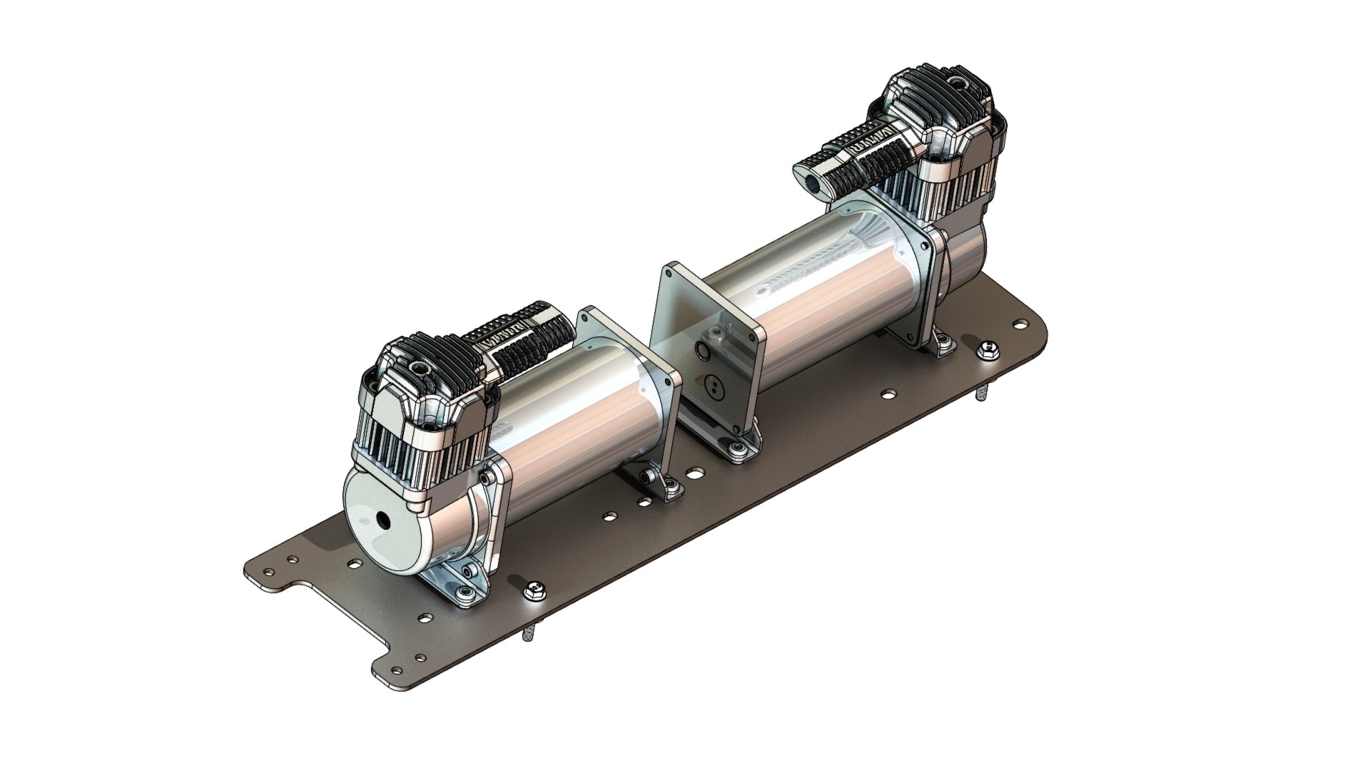 '13-23 Ram 2500/3500 RamBox Bedside Air Compressor Mount Design